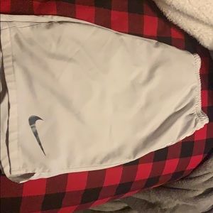 White Nike Shorts
